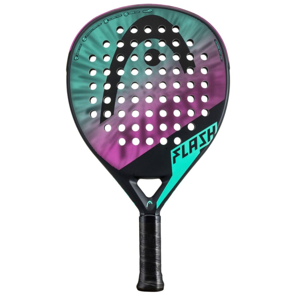 Head Flash Padel/Pop Tennis Paddle (Mint/Pink) (226123)