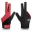 YFY Billiard Pool Gloves for Left Hand 3 Finger, Splicing Process, Snooker Cue Sport Glove Popular Sizes for Men & Women (Red, M