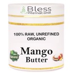 Organic Raw Mango Butter 100% Pure,Natural & Unrefined| Skin Moisturizer For Face, Body & Hair| 1 LBS/450 GM Ivory / White Grade A | DIY Creams, Balms, Lotions, Soaps| Softens Dry & Tough Skin