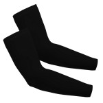 Feeke 2-Pairs Arm Sleeves for Men and Women - Tattoo Cover Up - Cooling Sports Sleeve-Black