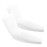 Feeke 2-Pairs Arm Sleeves for Men and Women - Tattoo Cover Up - Cooling Sports Sleeve-White