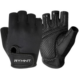 ZEROFIRE Workout Gloves for Women Men - Weight Lifting Gloves with Full Palm Protection & Extra Grip for Women Gym, Weightlifting, Weight Lift, Rowing, Exercise, Sport, Cycling.Black-XSmall