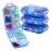 4PS Travel Pill Organizer with 164 Slice Labels10 Compartments Travel Pill Box Portable Folding Small Pill Case Daily Pill Container Used for Carry Storage Medicine Organizer by M MUchengbao (Blue)