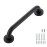 Grab Bars for Shower, 2 Pack 12-Inch Anti Slip Shower Handles for Elderly, Safety Shower Grab Bar, Stainless Steel Handicap Grab Bars for Bathroom (Black 1 Diameter)