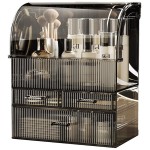 MOOCHI Professional Large Cosmetic Makeup Organizer Bathroom Storage Display Case with Drawers
