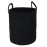 XUANGUO Black Cotton Rope Laundry Basket Hamper for Clothes Woven Storage Basket for Living Room Bedroom Boho Tall Rope Baskets for Blanket Toys Pillow Towels Baby Nursery Hamper Bin Large