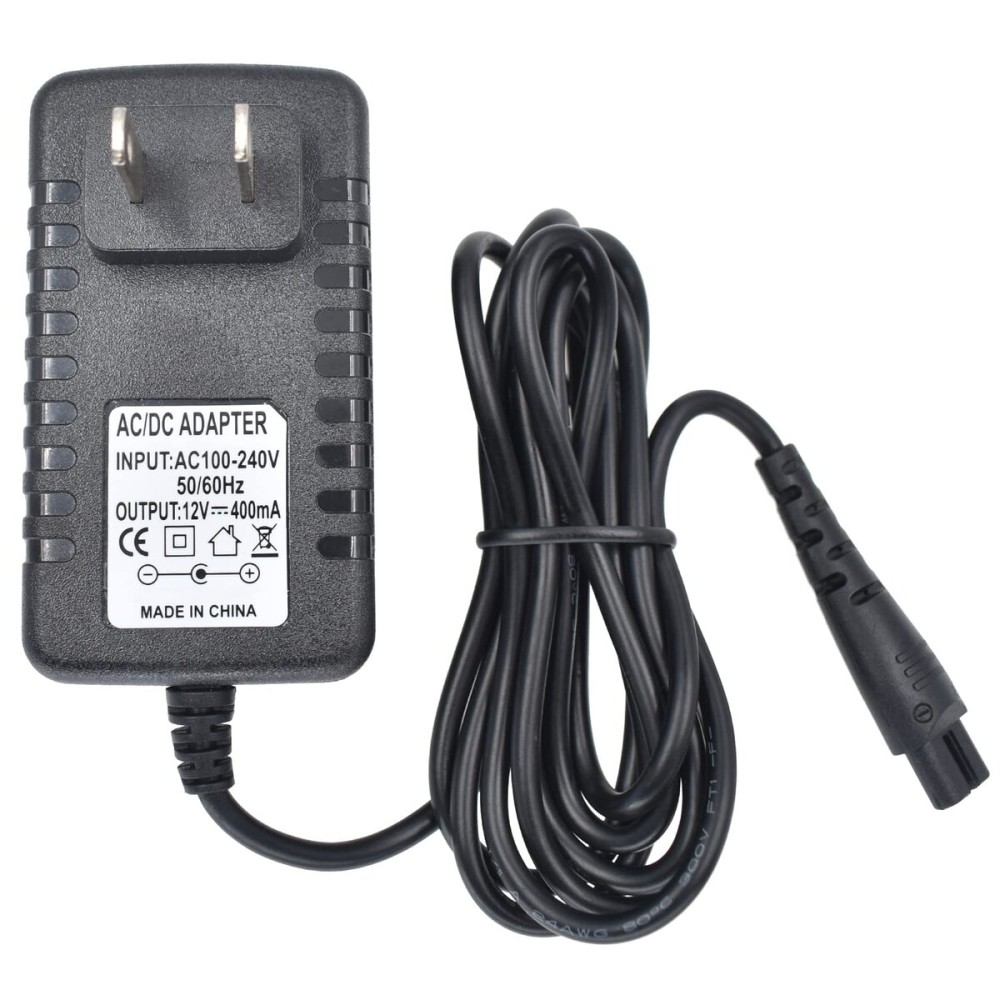 Replacement Charger for Remington Shaver F5-5800 F7800 F5800 F5790 F4790 R5150 R6130 R-6150 MS2-390 MS3-2700 MS680 R9100 Electric Razor Trimmer PA1204N Power Cord