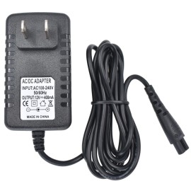 Replacement Charger for Remington Shaver F5-5800 F7800 F5800 F5790 F4790 R5150 R6130 R-6150 MS2-390 MS3-2700 MS680 R9100 Electric Razor Trimmer PA1204N Power Cord