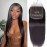 Liangya Hair 5x5 Lace Closure Hd Transparent Straight Frontal Closure 12A Virgin Remy Human Hair Closure Real Hd Transparent Lace Closure Pre Plucked With Baby Hair Natural Black Color(16inch)
