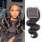 Liangya Hair 5x5 Closure Hd Lace Closure Body Wave Closure Human Hair 12A Real Transparent Lace Closure Virgin Remy Human Hair Frontal Closure Pre Plucked With Baby Hair Natural Black Color(12inch)