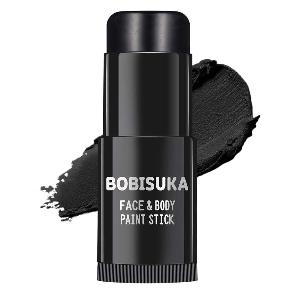 BOBISUKA Light Green Face Body Paint Stick, Lime Green Eye Black Painting Sticks for sports, Facepaints Kit for Halloween Makeup Zombie Witch Camouflage Goblin Cosplay Special Effects SFX Costume