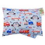 ZPECC Toddler Pillow with Pillowcase - 13x18 Organic Cotton Hypoallergenic Kids Pillow, Baby Essentials for Travel Crib Daycare Stroller (Intended for Age 2 and up) Car