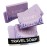 FOMIN - Antibacterial Paper Soap Sheets for Hand Washing - (300 Sheets) Lavender Portable Travel Soap Sheets, Dissolvable Camping Mini Soap, Portable Hand Soap sheet