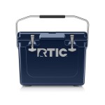 RTIC 20 QT Ultra-Tough Cooler Hard Insulated Portable Ice Chest Box for Beach, Drink, Beverage, Camping, Picnic, Fishing, Boat, Barbecue, Navy