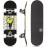 Magneto Maple Wood Complete Skateboard - Quality Skateboard for Kids - Wide Deck for Adult Men - Kids 27.5in x 7.75in, Wild Child
