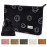 WLLWOO Makeup Bag-2pcs Smile Face Corduroy Cosmetic Bag Zipper Interior Waterproof Pencil Case Coin Purse Travel Toiletry Small Makeup Pouch For Women
