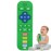 Fu Store Silicone Teething Toys for 0-12 Months 3-24 Months Infant Toddlers Remote Control Shape Teethers for Babies Chew Toys Relief Soothe Babies Gums Set Dishwasher and Refrigerator Safe Green
