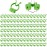 Frienda 60 Pcs Professional Nose Stop Clips Plastic Foam Nosebleed Stopper Clips for Adults Accidental Emergency Condition Swimming(Green)