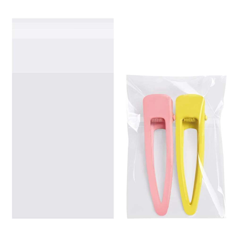 Self Sealing Cellophane Bags Self Adhesive,2x3 Inches Clear Resealable Cellophane Bags 200Pieces (Mini Size)