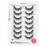 3D Clear Band False EyeLashes Natural Look Cat Eye Wispy Fake lashes Short Supernatural Cross Soft Reusable Lashes 7 Pairs-Happy Heartbeat(No.202)