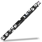 SUPRUS Electric Candle Lighter USB Type C Rechargeable Lighter with Upgraded LED Battery Display Safety Switch Flameless Plasma Windproof for Candle Cooking BBQs Fireworks (Skull)