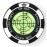SlopeMaster ProGreen Reader - Golf Ball Marker with High Precision Green Reading Aid Golf Accessories for Men Women(Black)