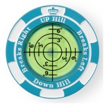 Prodigora SlopeMaster ProGreen Reader - Golf Ball Marker with High Precision Green Reading Aid Golf Accessories for Men Women (Blue)