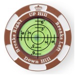 Prodigora SlopeMaster ProGreen Reader - Golf Ball Marker with High Precision Green Reading Aid Golf Accessories for Men Women (Gray)