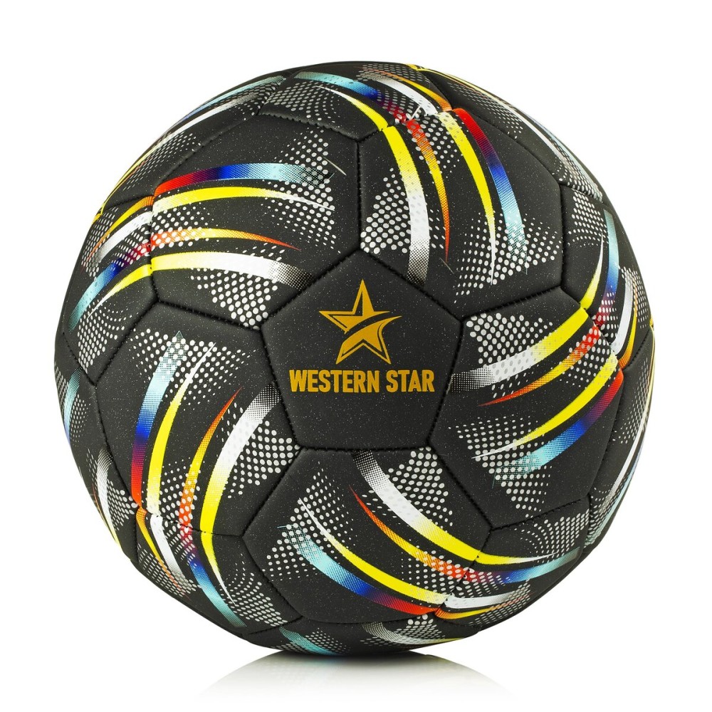 Western Star Soccer Ball Size 4 & Size 5 - Official Match Ball - 5 Colors - Youth & Adult Soccer Players - Helix - Attractive and Durable Design