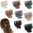 1.6 Matte Small Double Row Teeth Hair Clips for Women - Strong Hold Jaw Clamps for Thin, Fine & Thick Hair