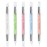 5 Pcs Nail Art Sculpture Pen Dual Tipped Silicone Nail Tools Nail Art Acrylic Pen Silicone Brushes for Resin Nail Art Tools for Design Nail Foil Carving Drawing Effect Shaping Drawing