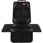 Bacgnyer Car Seat Protector, 1 Pack of Seat Protectors, Thickest Padded 600D Fabric Padding, Waterproof, Durable, Anti Slip Backing, Child Seat Protection, Suitable for Babies, Toddlers