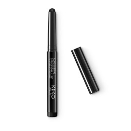 Kiko Milano Long Lasting Eyeshadow Stick - 24-Hour Wear, Transfer-Proof, Creamy Blendable Formula with Argan Oil, No-Transfer, Easy Application - 23 Black - 1.64g