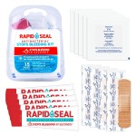 Rapid Seal 15pc Hemostatic First Aid Wound Care Kit | Stops Bleeding in Seconds | Quick Effective Bleed Control | for Blood Clotting, Trauma Kit, Survival Gear and Supplies