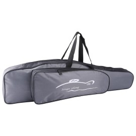 Sougayilang Durable Fishing Rod & Reel Organizer Bag Travel Carry Case Bag Fishing Rod Case-40in