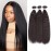 Kerriana Yaki Human Hair Bundles 100% Unprocessed Brazilian 3 Bundles 14 16 18 inch Kinky Straight for Black Women