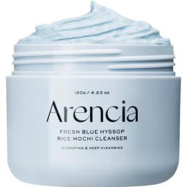 ARENCIA Hyssop Brightening & Deep-Cleansing Face Scrub & Exfoliator - for All Skin Types, Acne-Prone Skin & Blackheads (4.23oz)