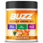 Morning Buzz Energy Drink Powder - Energy Boost Drink Mix - Sugar-Free Energy with Antioxidants - Morning Kickstart and Sports Nutrition Endurance Product - 30 Servings, Peach Rita, 8 Ounces