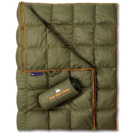 Get Out Gear Mega Puffy Down Blanket (Olive)