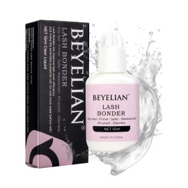 BEYELIAN Lash Bonder for Eyelash Extension, Lash Sealant, Super Bonder Longer Retention, Can Wash Face Free, Help Glue Bond Better, Glue Primer Accelerate Drying Time, Low Irritation, Water Oil Proof