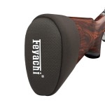 Feyachi Recoil Pad for Shotgun - Gel Filled Slip On Recoil Pads Shock Absorbing Trap Shooting Accessories Non-Slip Rifle Buttstock Pad for Hunting Shooting & Outdoor Tactical Use, Wood