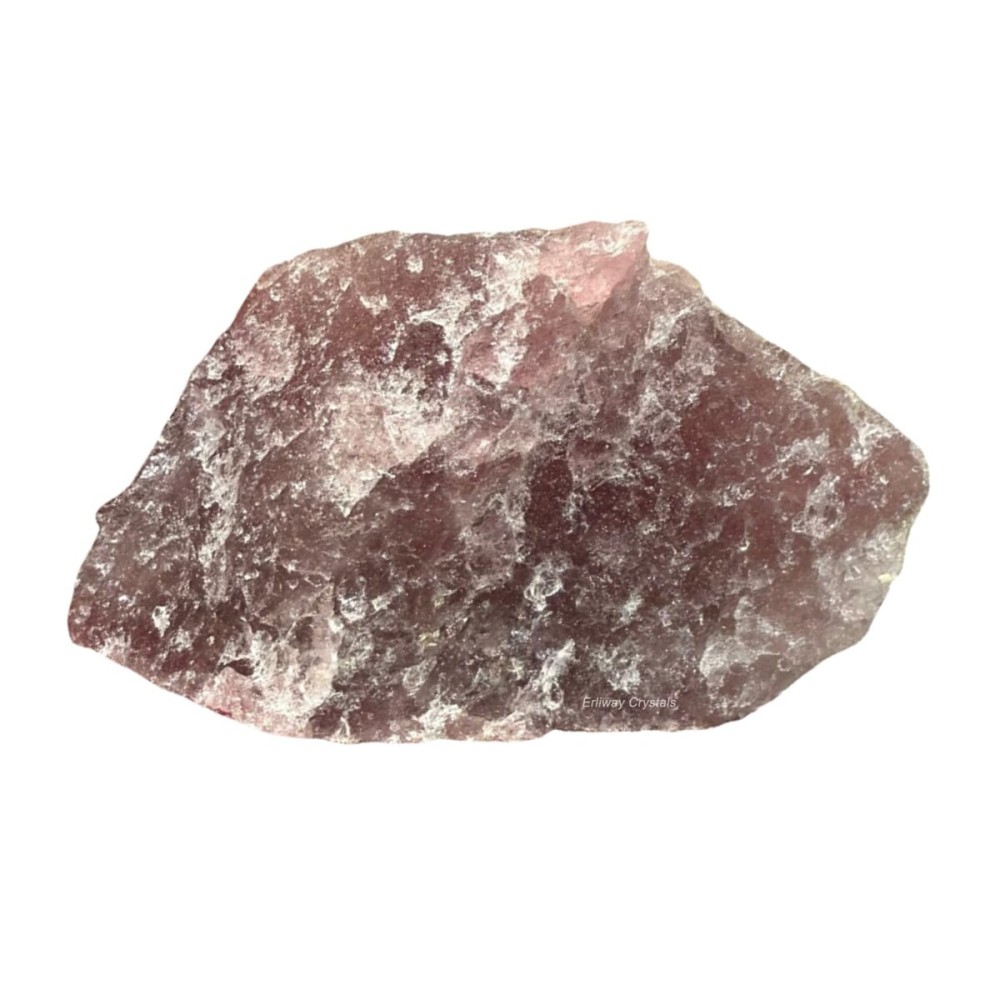 Strawberry Quartz Raw Crystals, Large 1.25-2.0 Healing Crystals Natural Rough Stones Crystal for Tumbling, Cabbing, Fountain Rocks, Decoration, Polishing, Wire Wrapping, Wicca & Reiki