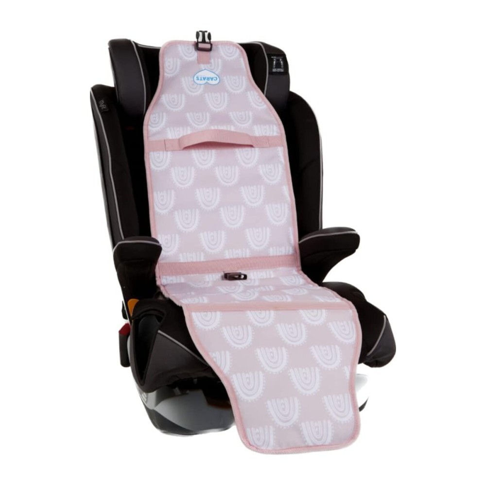 Cool Carats Car Seat Cooling Pad for Babies, Toddlers, and Kids - Comfortable and Durable Cooling Pad for Hot Summer Days - One Size Fits All, Love Pink