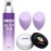 UCANBEMAKUP Long Lasting Makeup Setting Spray Kit- 6.76 Fl oz Hydrating Matte Finish Mist Lightweight Face Make up Fixer +Translucent Loose Setting Powder+2PC Sponge Puff Set