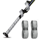 CHAMPKEY PRO 40 Bat Grip Tapes 2 Pack | All-Weather Performance Bat Tapes | Precut and Full Adhesive Back Baseball Grip Tapes