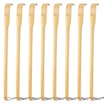 Renook 8 PCS Back Scratcher,16.5 Strong Sturdy Self-Massager Therapeutic Bamboo Wooden Back Scratchers for Scratching Itches,Best Gift for Father\'s Day Pregnant Women&People Who Need Longer Hands.