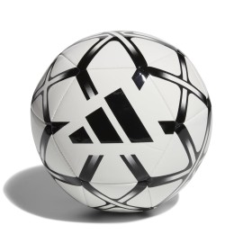 Adidas Unisex Starlancer Club Soocer Ball, White/Black, 4