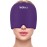 iTHERAU Migraine Relief Cap, Migraine Ice Head Wrap, Headache Ice Hat, Cold Therapy Headache Relief Cap for Migraine Eyes Mask Purple Headache Ice Pack for Puffy Eyes, Tension, Sinus & Stress Relief