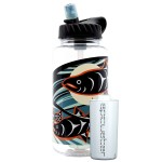 Epic Water Filters Nalgene OG Water Bottle with Filter, USA Made, BPA Free, Removes 99.99% Tap Water Contaminants, Forever Chemicals, LeClair Art, 32 oz