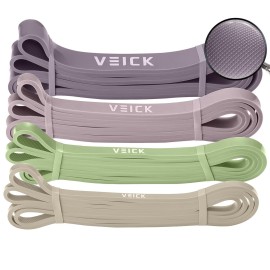 VEICK Resistance Bands for Working Out - Exercise & Pull Up Assistance Bands Set for Men & Women - Power Weight Gym at Home Fitness Equipment